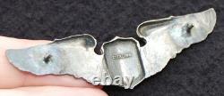 Rare Original WWII US Army Air Corps 3 Full Size Sterling CB Liaison Pilot Wing