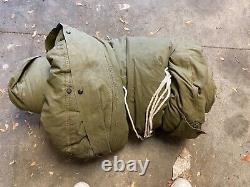 Rare Original Wwii Us Army Air Force A-3a Artic Winter Sleeping Bag