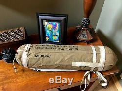 Rare U. S. Wwii Army Air Corps D-2 Walk Around Oxygen Bottle & Bag B-17 B-24