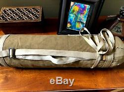 Rare U. S. Wwii Army Air Corps D-2 Walk Around Oxygen Bottle & Bag B-17 B-24