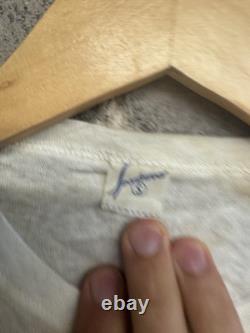 Rare Vintage 1940s 1950s US Army Air Force WWII military t shirt Flock Print