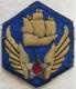 Rare Vintage Wwii Era 6th Aaf Army Air Force Wire Bullion Embroidered Patch