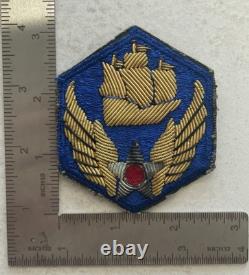 Rare Vintage Wwii Era 6th Aaf Army Air Force Wire Bullion Embroidered Patch