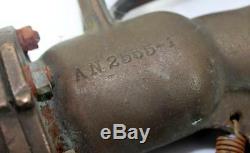 Rare WW2 Army Air Corp. Brass Buckeye Fig 775 Airplane Fuel Nozzle