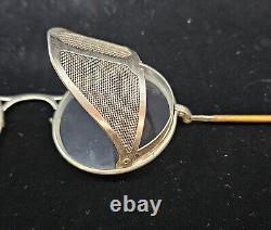 Rare WW2 Army Air Force Welsh Manufacturing Folding Goggles withCase Collectible