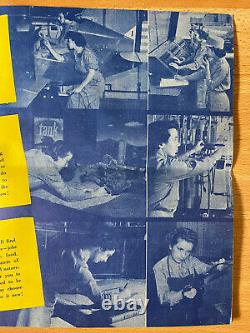 Rare WW2 WWII 1944 WAC Jobs in the Army Pamphlet Poster Air Ground Service Force