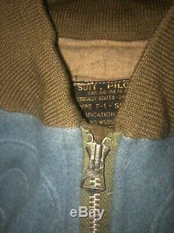 Rare WWII F-1 Blue Bunny Heated Flight Suit Pilot Suit AAF Army Air Corps