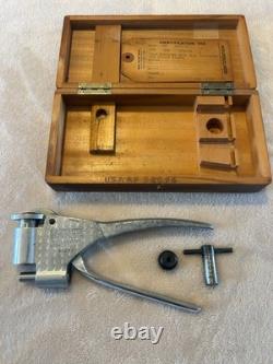 Rare WWII RA Webster Hardness Tester Army Air Force USAAF Aircraft Sheet Metal