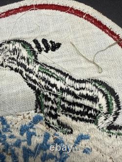 Rare WWII USAAF Squadron Army Airfield Nome Alaska Jacket Patch Air Force USAAF