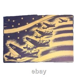 Rare WWII U. S. Reno ARMY Air Base Book Official military documents signed War