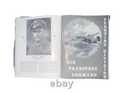Rare WWII U. S. Reno ARMY Air Base Book Official military documents signed War