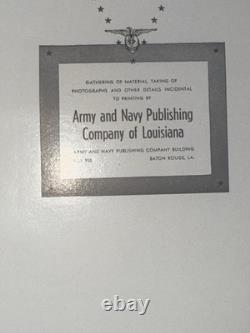 Rare WWII U. S. Reno ARMY Air Base Book Official military documents signed War