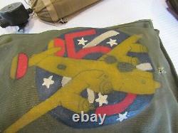 Rare Ww2 Id'ed, Army Airforce Grouping, Nose Art, Garment Bag, Air Tank, Goggles, F