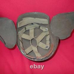 Rare Ww2 Us Army Air Corps M3 Bombers Flak Helmet # 41