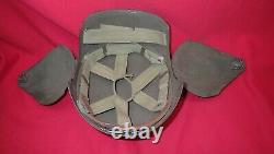 Rare Ww2 Us Army Air Corps M3 Bombers Flak Helmet # 41