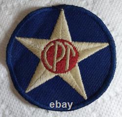 Rare Wwii Army Air Corps Civilian Pilots Training Patch 3 Round Read