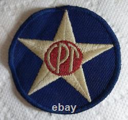 Rare Wwii Army Air Corps Civilian Pilots Training Patch 3 Round Read