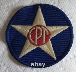 Rare Wwii Army Air Corps Civilian Pilots Training Patch 3 Round Read