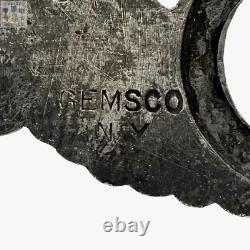 Rare Wwii Army Air Corps Technical Observer Wings Badge 3-1/8 Size Gemsco N. Y