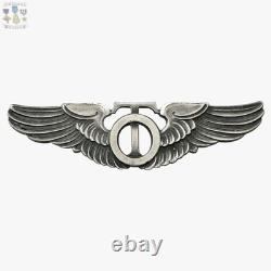 Rare Wwii Army Air Corps Technical Observer Wings Badge 3-1/8 Size Gemsco N. Y