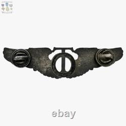 Rare Wwii Army Air Corps Technical Observer Wings Badge 3-1/8 Size Gemsco N. Y