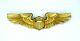 Rare Wwii Us Army Air Corps Instructor Pilot Wings Aviator 10k Gold Sterling Pb