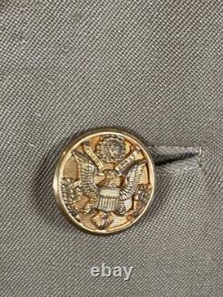 Rare Wwii Us Army Air Force Pilot Aviator Belted Tropical Uniform 1944 Named