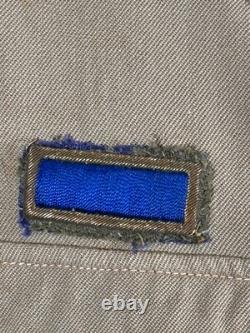 Rare Wwii Us Army Air Force Pilot Aviator Belted Tropical Uniform 1944 Named