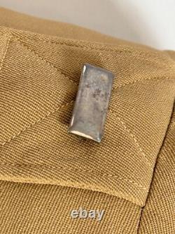 Rare Wwii Us Army Air Force Pilot Aviator Belted Tropical Uniform 1944 Named