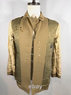Rare Wwii Us Army Air Force Pilot Aviator Belted Tropical Uniform 1944 Named