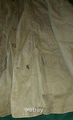 Real WW2 War B-11 Army Air Force Jacket Military Coat Sz 38 WWII USA