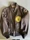 Reproduction WWII US Army Air Forces Type A-2 Brown Leather Bomber Jacket