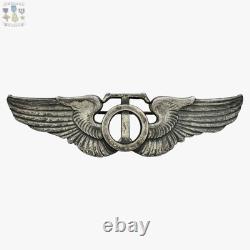 Scarce Sterling Wwii U. S. Army Air Corps Technical Observer Wings 3-1/8 Ww2