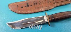 Scarce WWII US Army Air Corps AAC CASE Knife + Sheath 1st Variation