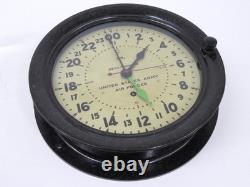 Seth Thomas 8 1944 WWII 24-Hour United States Army Air Forces Clock (very nice)
