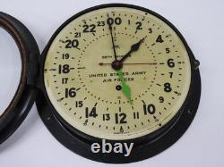 Seth Thomas 8 1944 WWII 24-Hour United States Army Air Forces Clock (very nice)