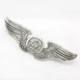 Silver Brooch Army Air Force U. S. WWII Pilot Wings Sterling