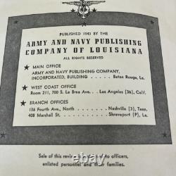 South Plains Army Air Field 1943 Air Force Training Yearbook Class of 43F/G WWII