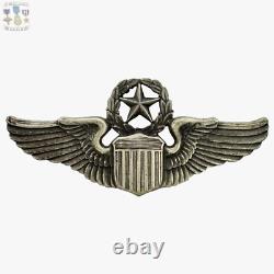 Sterling Command Pilot Wings Wwii Army Air Forces Badge 3 Size 26 Grams #233
