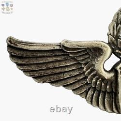 Sterling Command Pilot Wings Wwii Army Air Forces Badge 3 Size 26 Grams #233