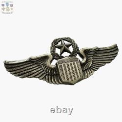 Sterling Command Pilot Wings Wwii Army Air Forces Badge 3 Size 26 Grams #233