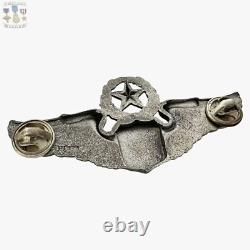 Sterling Command Pilot Wings Wwii Army Air Forces Badge 3 Size 26 Grams #233