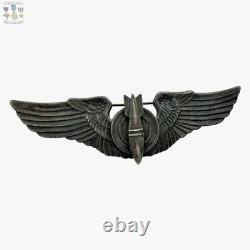Sterling Juarez Wwii Army Air Corps Bombardier Wings Badge 3-1/4 Size Ww2