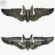 Sterling Pre Wwii U. S. Army Air Forces Aerial Gunner Wings Badge 3 Size #135