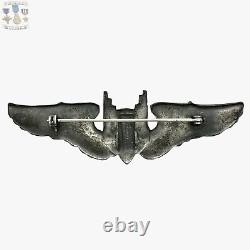Sterling Pre Wwii U. S. Army Air Forces Aerial Gunner Wings Badge 3 Size #135
