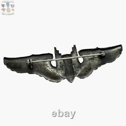 Sterling Pre Wwii U. S. Army Air Forces Aerial Gunner Wings Badge 3 Size #135