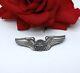 Sterling Silver WWII Army Air Force Brevet Wings Pin 14.42g CAT RESCUE