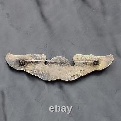Sterling Silver WWII US Army Air Force Navigator Wings 3 INCH 925