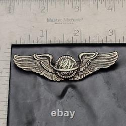 Sterling Silver WWII US Army Air Force Navigator Wings 3 INCH 925