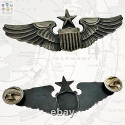 Sterling Wwii 1940's U. S. Army Air Corps Senior Pilot Wings 3 Size #308